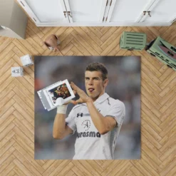 Gareth Bale Tottenham Hotspur F C Classic Soccer Player Rug