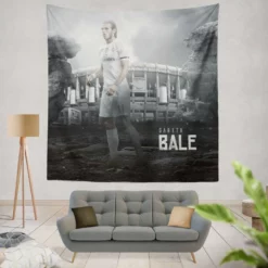 Gareth Bale UEFA Champions League Player Tapestry