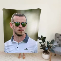 Gareth Bale Welsh Golfer Soccer Player Fleece Blanket