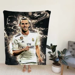 Gareth Frank Bale  Real Madrid Football Player Fleece Blanket