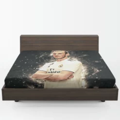 Gareth Frank Bale  Real Madrid Soccer Player Fitted Sheet 1