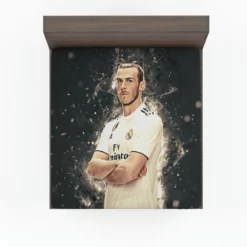Gareth Frank Bale  Real Madrid Soccer Player Fitted Sheet