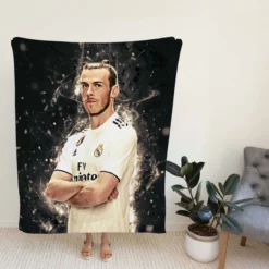 Gareth Frank Bale  Real Madrid Soccer Player Fleece Blanket