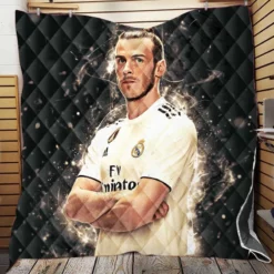 Gareth Frank Bale  Real Madrid Soccer Player Quilt Blanket