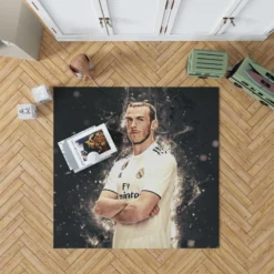 Gareth Frank Bale  Real Madrid Soccer Player Rug