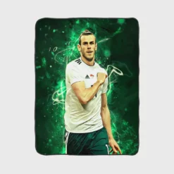 Gareth Frank Bale  Wales Football Player Fleece Blanket 1