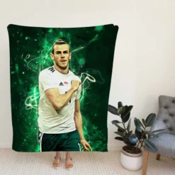 Gareth Frank Bale  Wales Football Player Fleece Blanket