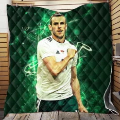 Gareth Frank Bale  Wales Football Player Quilt Blanket