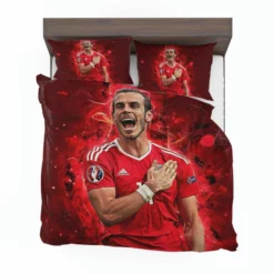 Gareth Frank Bale  Wales Soccer Player Bedding Set 1