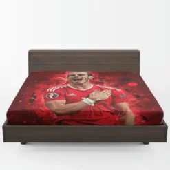 Gareth Frank Bale  Wales Soccer Player Fitted Sheet 1