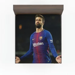 Gerard Pique Awarded Spanish Football Player Fitted Sheet