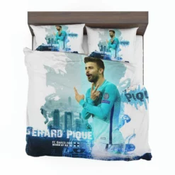 Gerard Pique Classic Barcelona Football Player Bedding Set 1