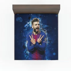 Gerard Pique FIFA World Cup Winning Player Fitted Sheet