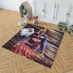 Gerard Pique La Liga Football Player Rug 1