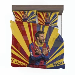 Gerard Pique Populer Barcelona Football Player Bedding Set 1