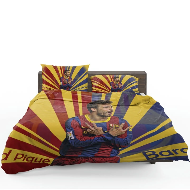 Gerard Pique Populer Barcelona Football Player Bedding Set