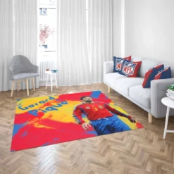 Gerard Pique Top Ranked Spanish Football Player Rug 2