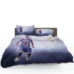 Gerard Pique in Barcelona Striped Jersey Bedding Set