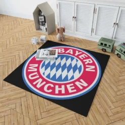 German Football Club FC Bayern Munich Logo Rug 1
