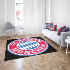 German Football Club FC Bayern Munich Logo Rug 2