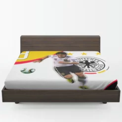 German Sports Player Mesut Ozil Fitted Sheet 1