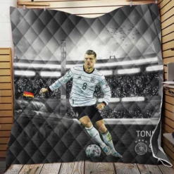 Germany Football Player Toni Kroos Quilt Blanket