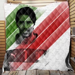 Gianluigi Buffon Awarded Serie A Football Player Quilt Blanket