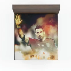 Gianluigi Buffon Classic Juventus Football Player Fitted Sheet