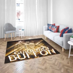 Gianluigi Buffon Coppa Italia Football Player Rug 2