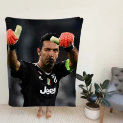 Gianluigi Buffon Excellent Juventus GoalKeeper Fleece Blanket