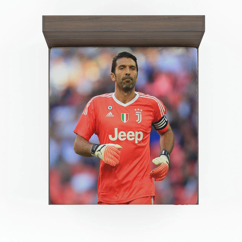 Gianluigi Buffon Strong Juventus Captain Fitted Sheet