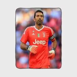 Gianluigi Buffon Strong Juventus Captain Fleece Blanket 1