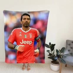 Gianluigi Buffon Strong Juventus Captain Fleece Blanket