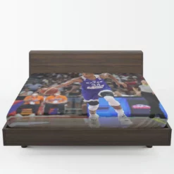 Giannis Antetokounmpo Basketball Player Fitted Sheet 1