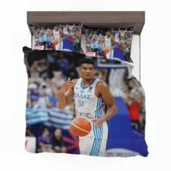 Giannis Antetokounmpo Famous Basketball Player Bedding Set 1