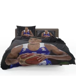 Giannis Antetokounmpo Strong Basketball Player Bedding Set