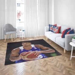 Giannis Antetokounmpo Strong Basketball Player Rug 2