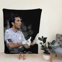 Gigi Buffon  Popular Juve Football Player Fleece Blanket