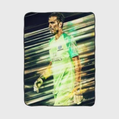 Gigi Buffon  Professional PSG Football Player Fleece Blanket 1