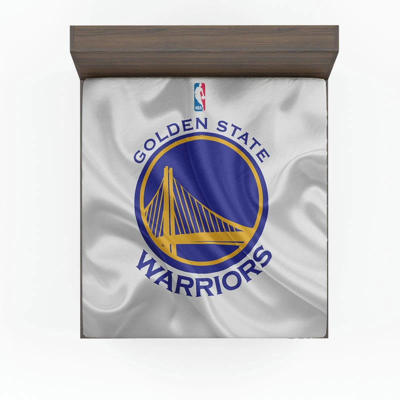 Golden State Warriors Active NBA Basketball Logo Fitted Sheet