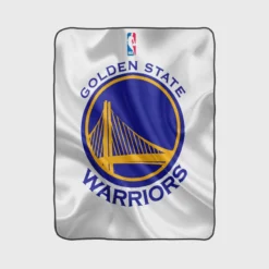 Golden State Warriors Active NBA Basketball Logo Fleece Blanket 1