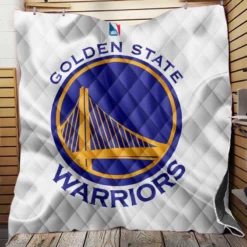 Golden State Warriors Active NBA Basketball Logo Quilt Blanket