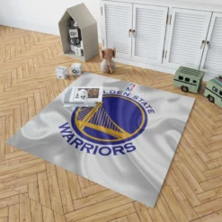 Golden State Warriors Active NBA Basketball Logo Rug 1