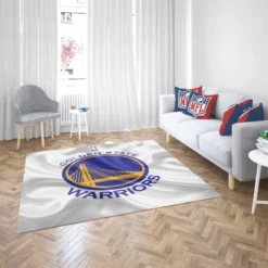 Golden State Warriors Active NBA Basketball Logo Rug 2