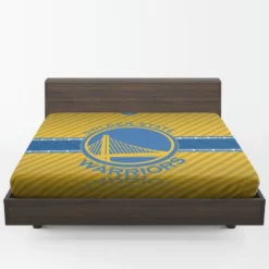 Golden State Warriors American Professional Basketball Team Fitted Sheet 1