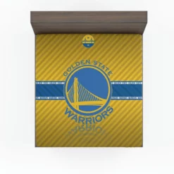 Golden State Warriors American Professional Basketball Team Fitted Sheet