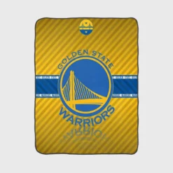 Golden State Warriors American Professional Basketball Team Fleece Blanket 1