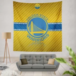 Golden State Warriors American Professional Basketball Team Tapestry