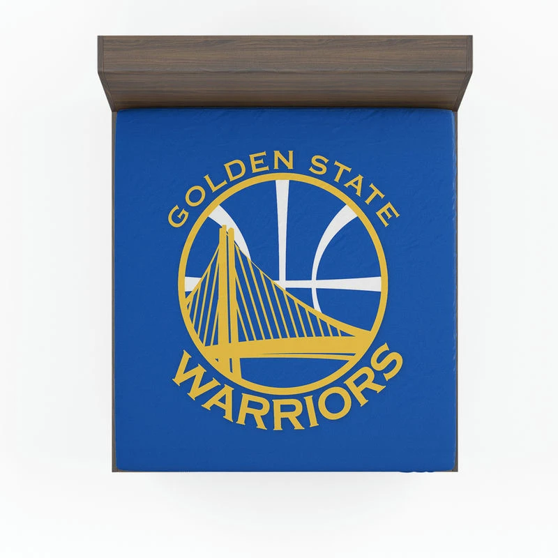 Golden State Warriors Exciting NBA Basketball Team Fitted Sheet