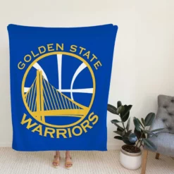 Golden State Warriors Exciting NBA Basketball Team Fleece Blanket